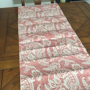 Pottery Barn table runner